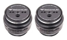2 Universal Air Suspension Air House 1 2500 lbs. 1/2" Port  Air Suspension Bags