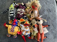 Disney Bean Bag Plush - Lot Of 7 Lion King Musical  9.5 inch - Mint w/Tag