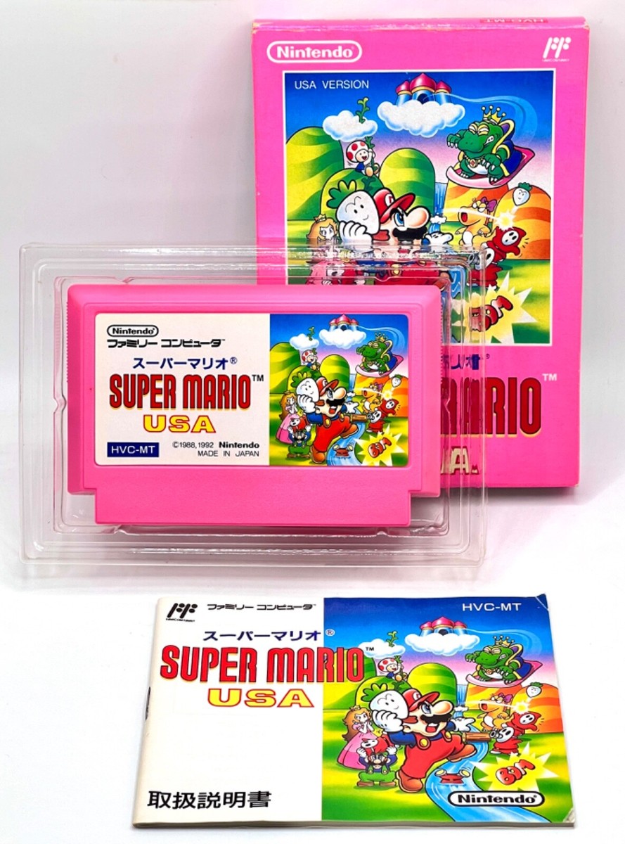MINT SUPER MARIO BROS 2 / USA , NES Nintendo Japanese Famicom