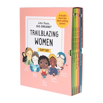 Little People, Big Dreams:Trailblazing Women 5 Books Gift Set-Ages 5+ - Hardback