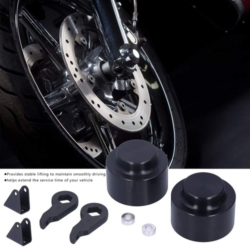 For 03-10 Hummer H2 Black 3" Front 2" Rear Leveling Lift Kit W/ Shock Extenders - Picture 10 of 10