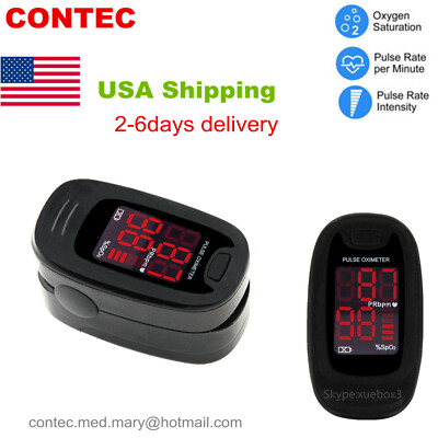 Finger Pulse Oximeter SpO2 Monitor Blood Oxygen Saturation Heart Rate Measuring