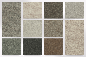 each 100/% Wool Felt Fabric 9/" Square Feltswool9-G7-M