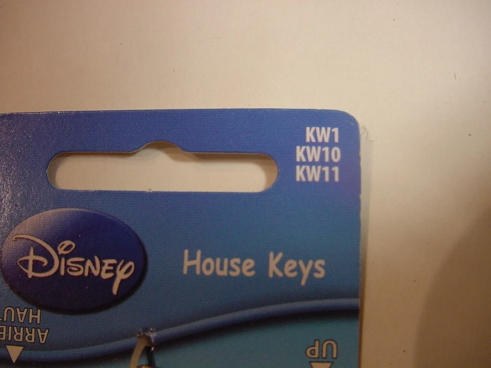 NEW - LOT OF 2 - DISNEY NICE HOUSE KEY BLANK K1W KW10 KW11 - Image 4 of 4
