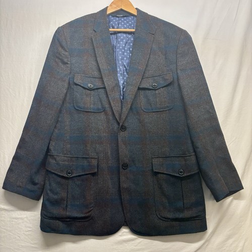 Perry Ellis Herren Sport Sakko Anzug Separat 46 Reg Slim Fit Kerbkragen Blazer