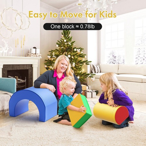 5 PCS Set Kids Climb Activity Play Safe Foam Blocks Soft and Safe Climbing Toys - Picture 10 of 12