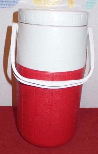 RARE Marlboro Auto Racing LOGO 1/2 Gallon Water Cooler Thermo Jug EUC - Picture 5 of 11