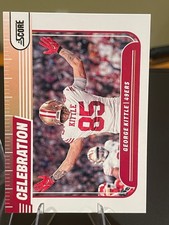 2024 Panini Score Football George Kittle-#C-GKE Celebration. San Francisco 49ers