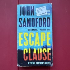 Escape Clause by John Sandford (2017, Us-Tall Rack Paperback)