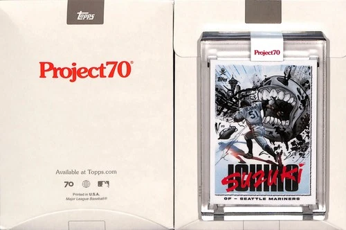 2021 TOPPS PROJECT 70 #819 1995 ICHIRO - SEATTLE MARINERS - THE SHOE SURGEON
