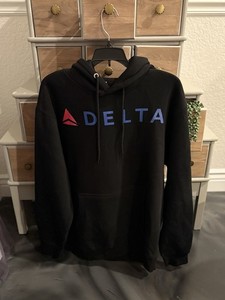 T-shirt Homme Delta Airlines Insignia Airways - Noir, 100% Coton, Tailles S à 5XL, Neuf
