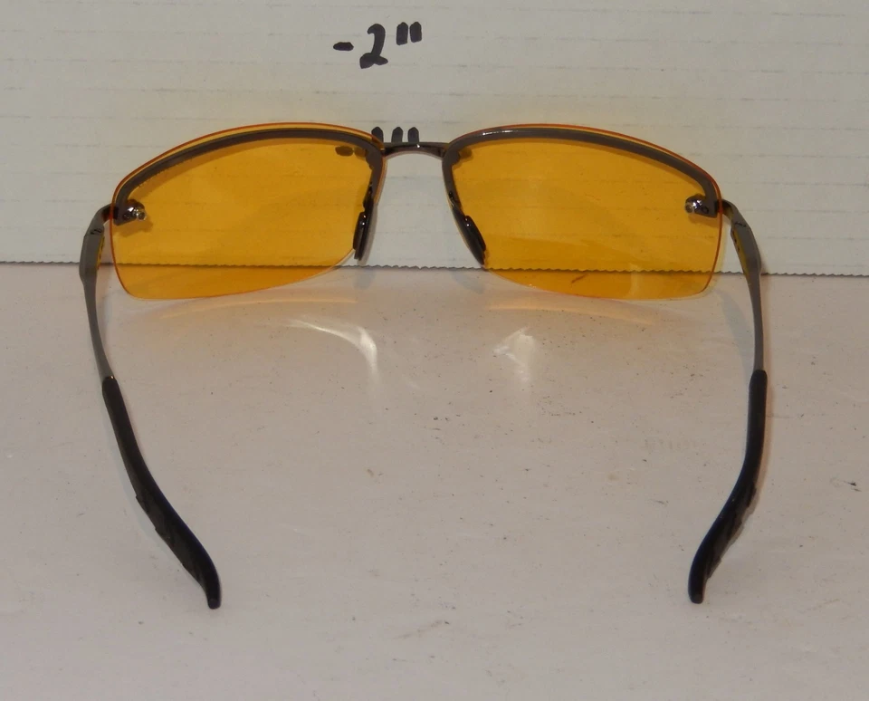 Очки солнцезащитные BeOne поляризованные желтые линзы ночное вождение металлическая оправа мужские 63 мм - Изображение 4 из 4