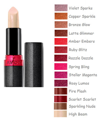 AVON ULTRA SHIMMER Lippenstift mit Perlglanzpigmenten Farbwahl NEU