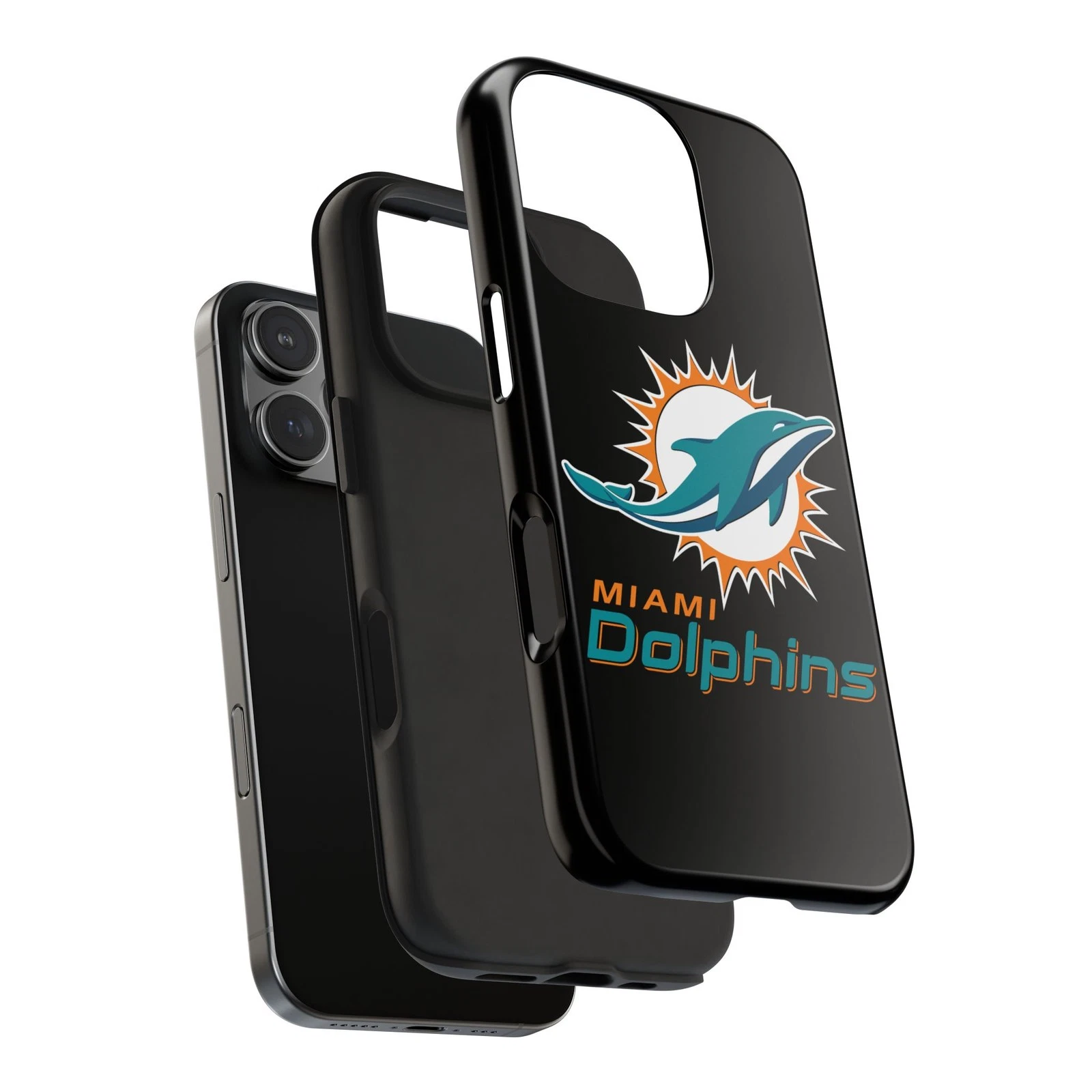 Miami Dolphins Tough Phone Case for iPhone