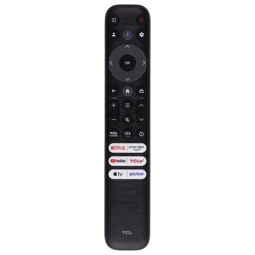 TCL TV Remote (RC813 FMBG) with Netflix/Prime/YouTube/TCL/AppleTv/Pluto TV Keys
