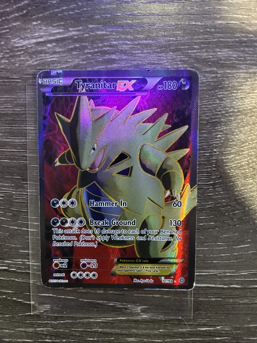 Tyranitar Holo Pokmon TCG Individual Collectible Card Game Cards for sale  | eBay
