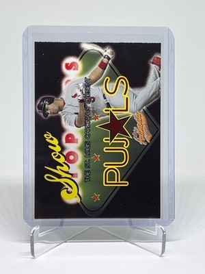 2005 Fleer Authentix Show Stoppers Albert Pujols #5 St. Louis Cardinals