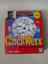 Vintage Clockwerx Game CD Rom for Windows 3.1 - 1995  SEALED