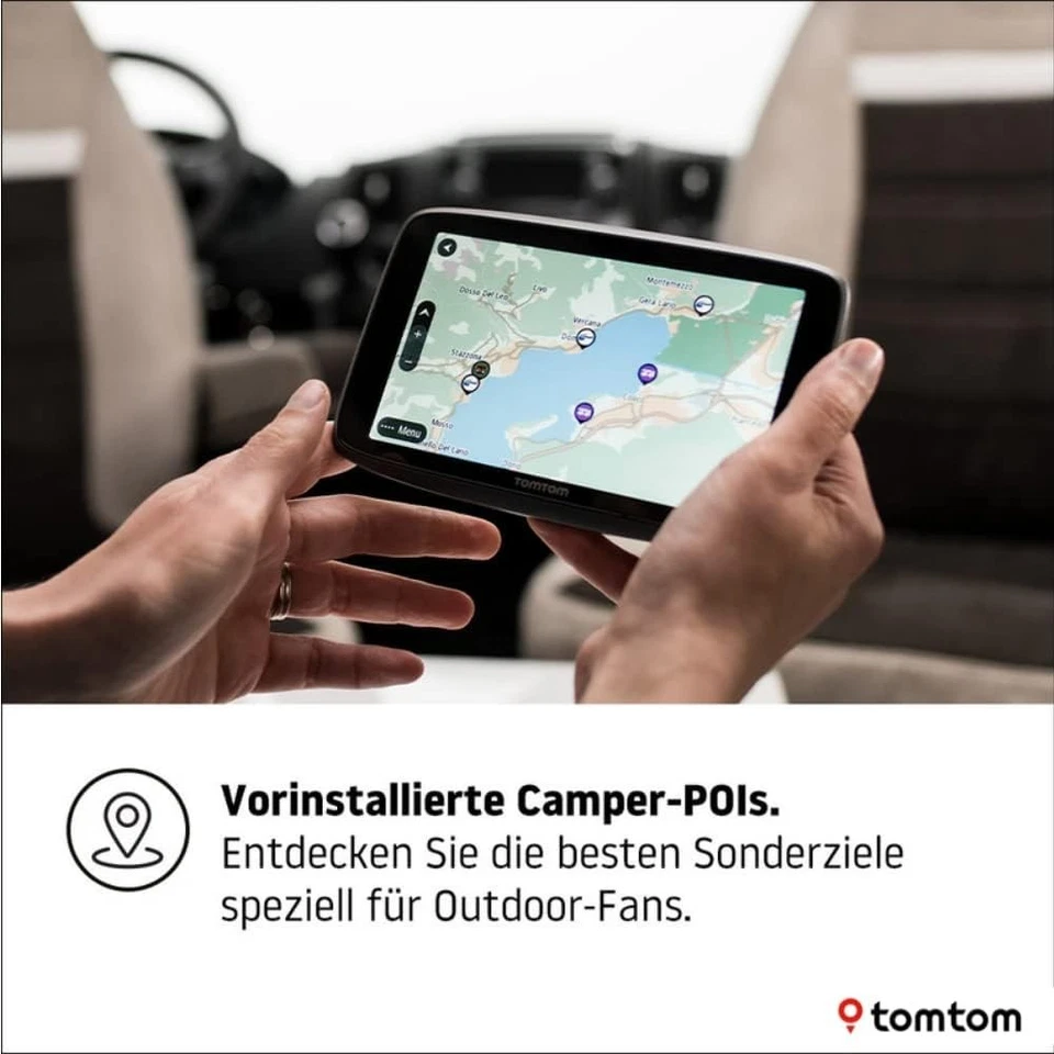 TomTom 4PL60 6 Zoll Navigationsgerät - Schwarz - Bild 2 von 2
