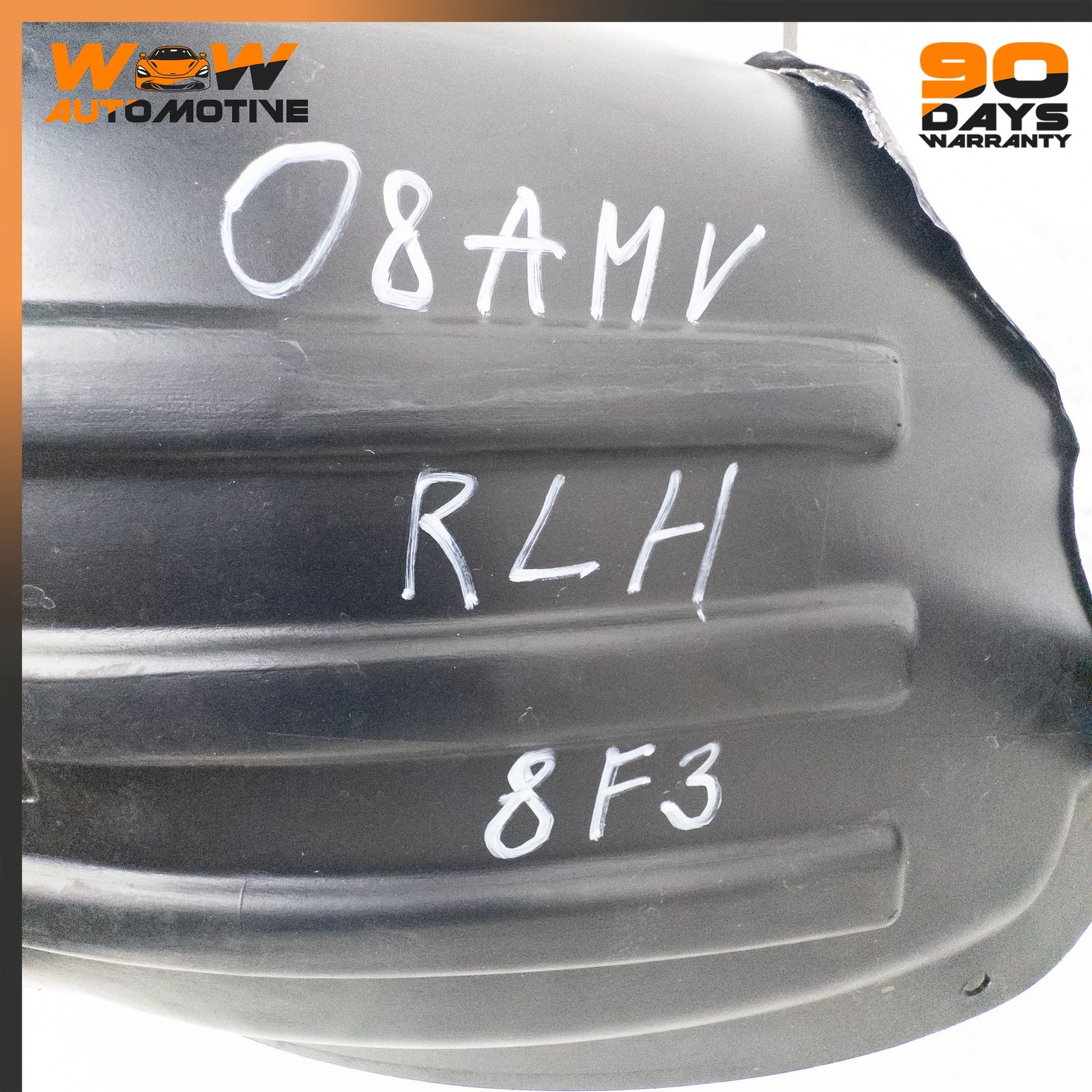 06-16 ASTON MARTIN V8 VANTAGE REAR LEFT WHEEL ARCH INNER FENDER LINER COVER OEM