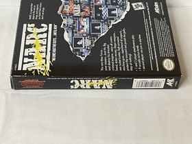 Narc (Nintendo NES, 1990) Complete w/ Poster & Reg Card VG Cleaned Tested