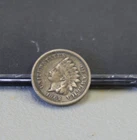 1862 (CN) US Indian Cent 1c Semi Key Fine (Cleaned)