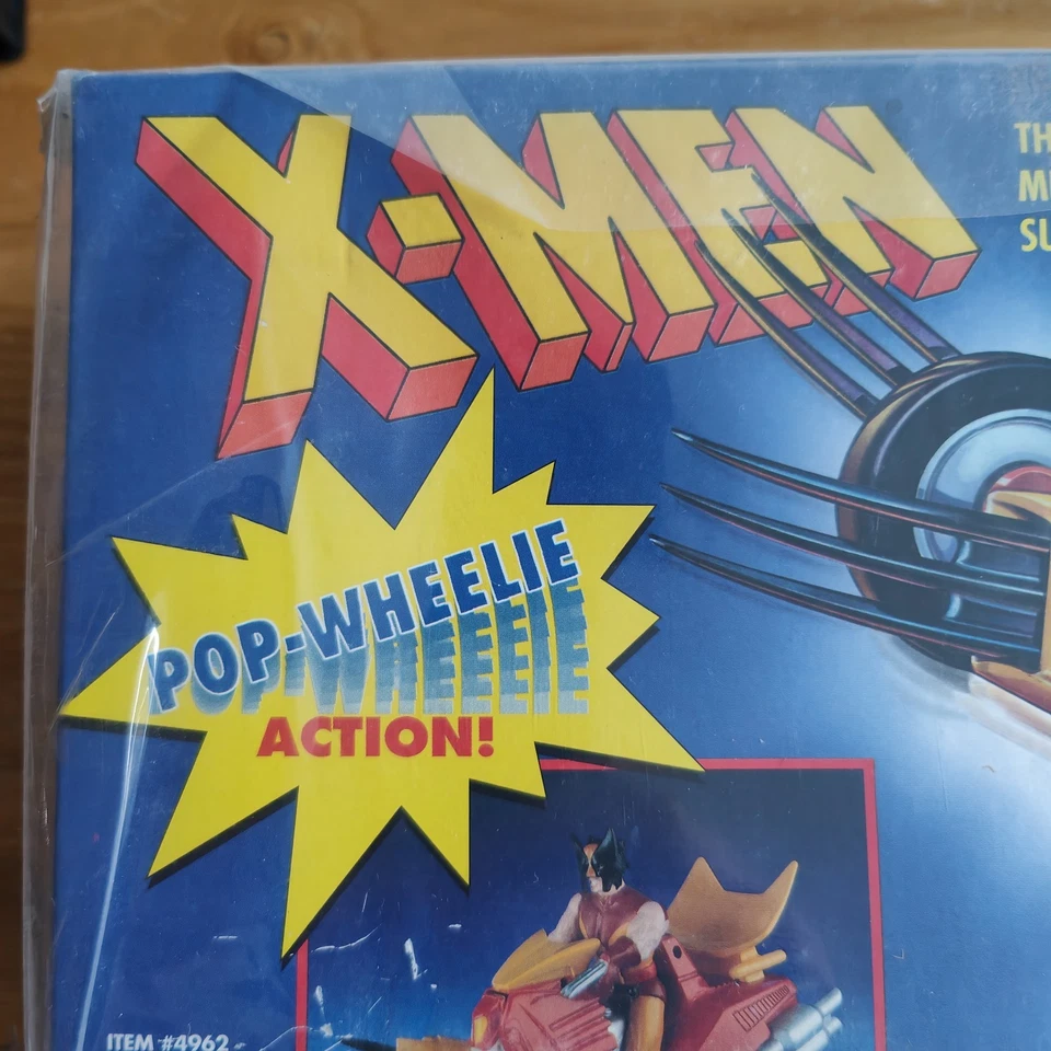 X-Men Wolverine Mutantcycle Marvel Toy Biz 1994 NIB Sealed Action Figure RARE - image 3 of 4