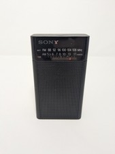 Sony ICF-P26 Portable Pocket FM/AM Radio Built-in Speaker TESTED  WORKING