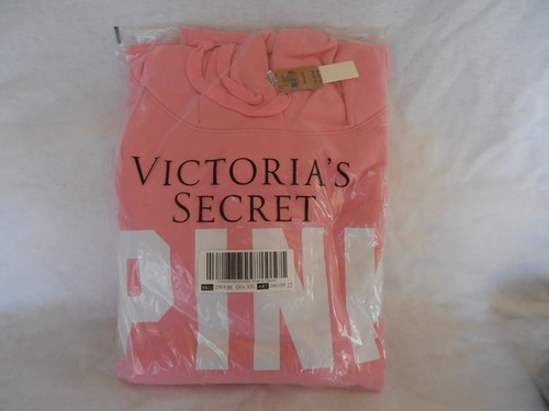 New With Tags Victoria’s Secret Hot Pink Hoodie Sweatshirt Womans Size 2XL XXL