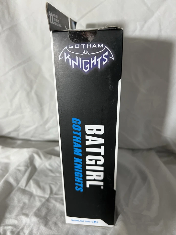 Mcfarlane Batman Batgirl Variante Gris Edición Platino Caballeros Gotham NUEVO Foto 4 de 4