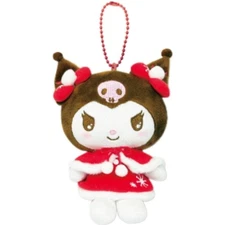 Sanrio Mascot Pouch Winter Kuromi