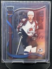2001-02 Pacific Crown Royale #37 Peter Forsberg Blue #/89