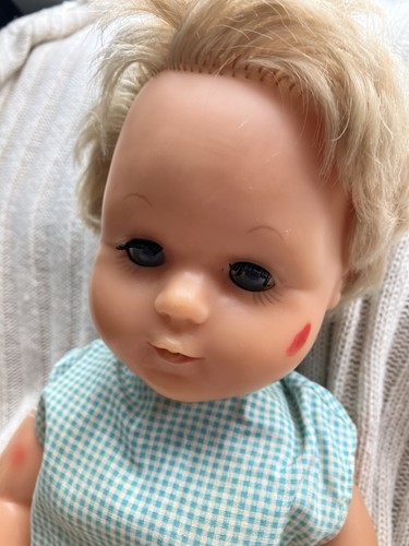 Tiny Tears Doll 1960s , With Original Outfit 16D - Picture 3 of 21