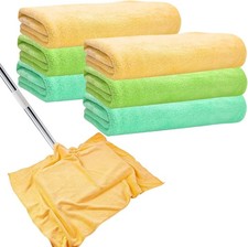6 Pcs Extra Large Microfiber Cleaning Cloth, 20" x 30" Washable Reusable Large F
