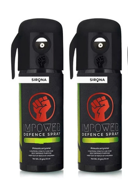 #ad IMPOWER Woman Safety Spray 55 ML Pack of 2 fast ship $27.91