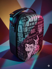 Cyberpunk Hard Shell Travel Case Bag for Meta Oculus Quest 2 3 3s VR Headset