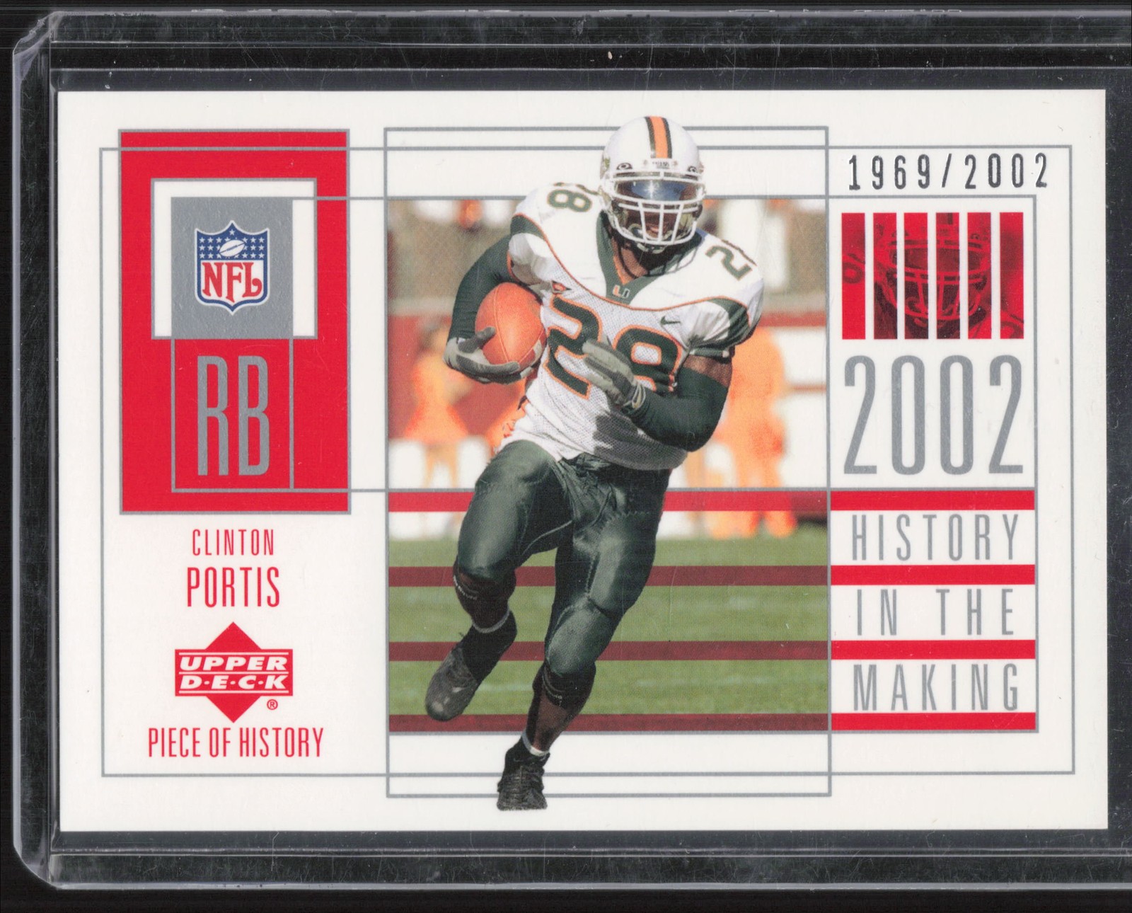 Clinton Portis Upper Deck Piece of History #105 Base
