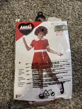 FORUM NOVELTIES LITTLE ORPHAN ANNIE 1PC.COSTUME DRESS SZ:Med:8/10