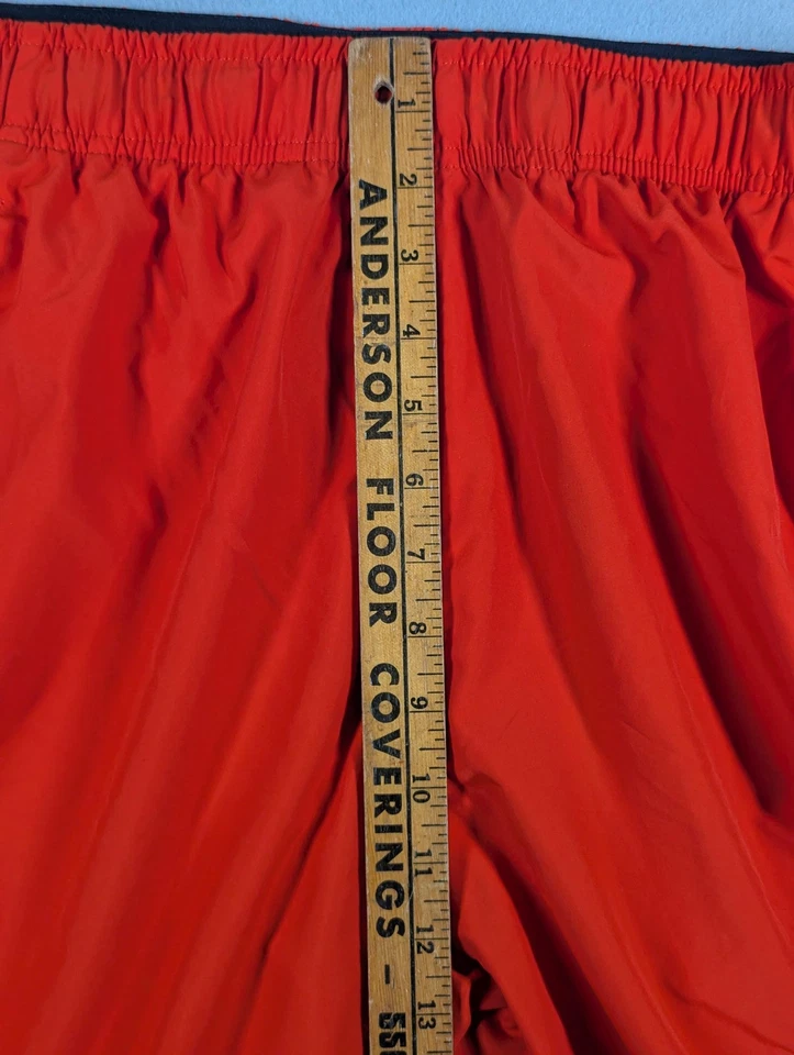 Pantalones Cortos de Béisbol Nike Dri-FIT Para Hombres Grandes Naranja Pacific Tigers Jugador Edición #50 Foto 4 de 4