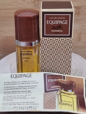 Equipage de Hermès Eau De Toilette 60ml Spray, Vintage Fórmula. Pre-barcode.