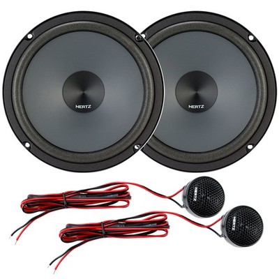 Hertz K 165 Uno Series 6.5'' 2-Way Car Audio Component Speakers 75W RMS *NEW*