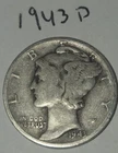1943 D Mercury Dime