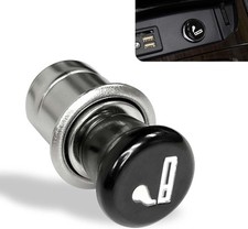 Universal 12v Car Cigarette Lighter Replacement Pop-out Metal And Plastic Power