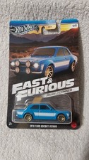 Hot Wheels Fast And Furious Brian O'Conner 1970 Ford Escort RS1600 Blue