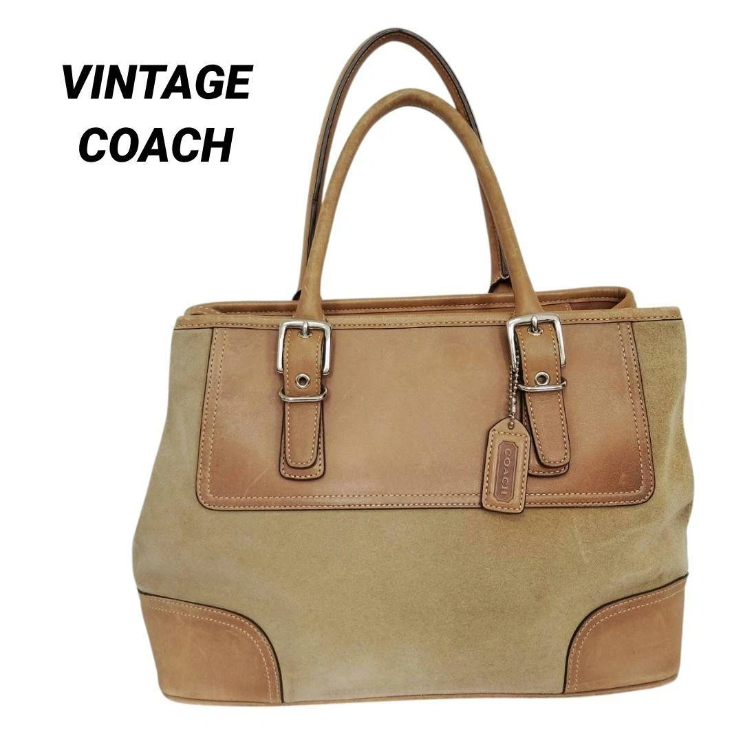 vintage coach old suède tote bag turn Coach Suede Tote Bags for Women for sale - eBay