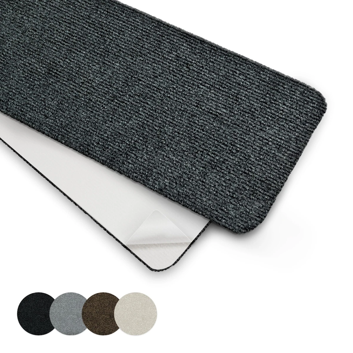 Casa Pura Tappetino Per Gradini In Gomma – 25 X 75 Cm – Set Di 5 - Foto 8