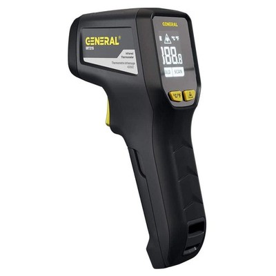 General Tools 10:1 Infrared Thermometer with Multi-Spot Laser Targeting for HVAC