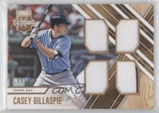 2017 Elite Extra Edition Quad Materials Holo Gold 80/99 Casey Gillaspie x5u