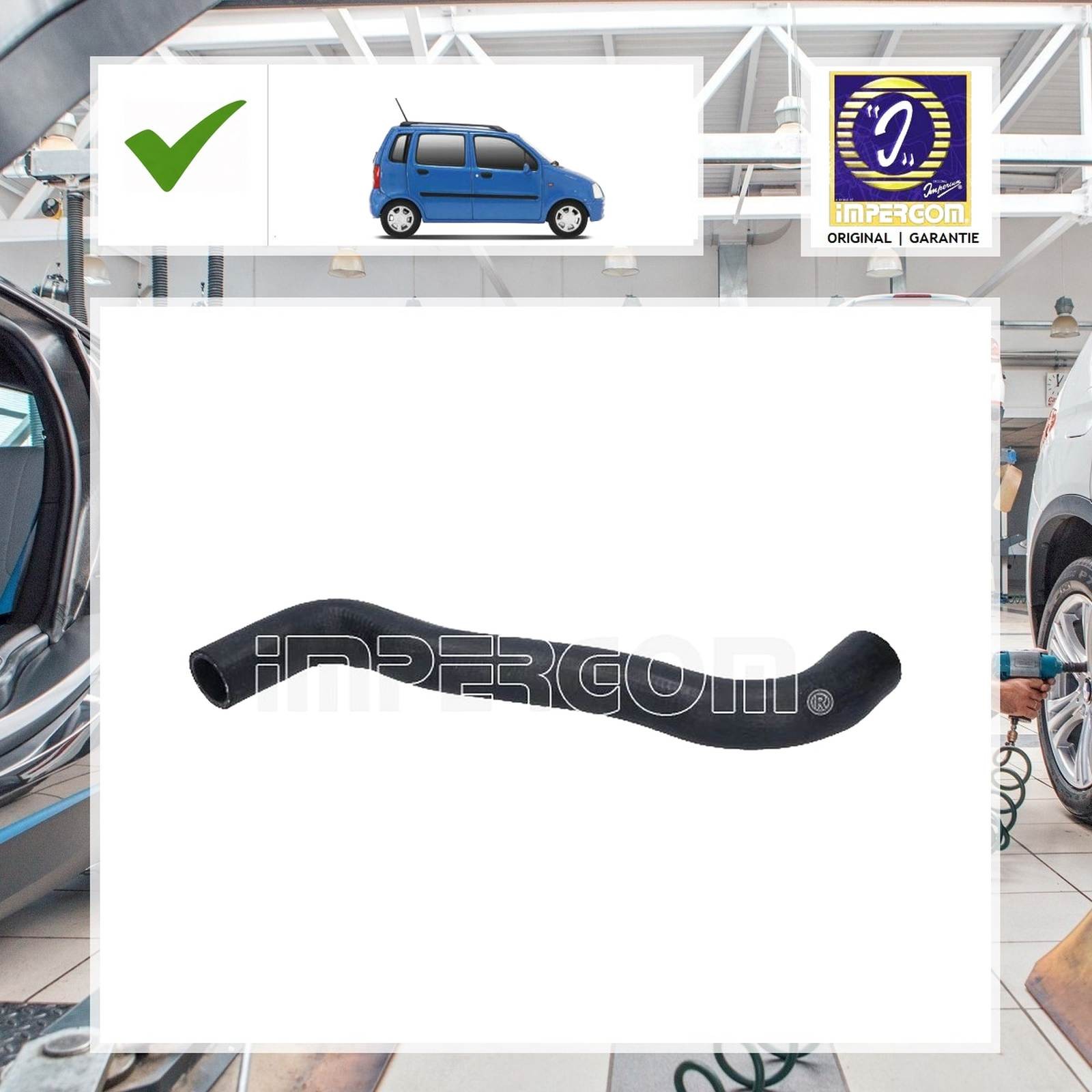 Kühlerschlauch Original Imperium 222834 für Opel