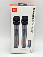 JBL Wireless Two Microphone System With Dual-channel Receiver-Black